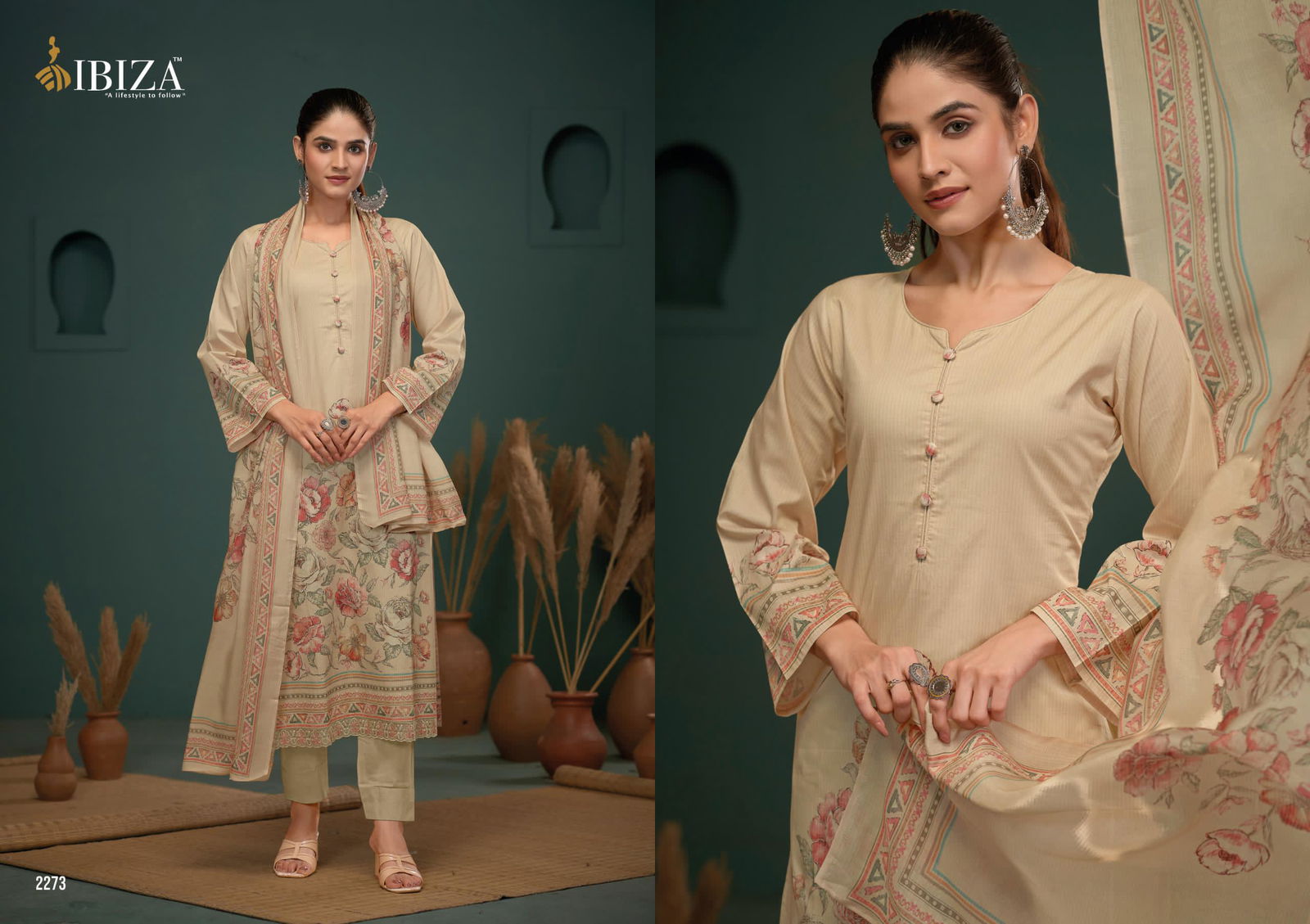 Priyanshi By Ibiza Lawn Cotton Printed Salwar Kameez Wholesale Price In Surat